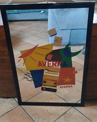 specchi e targhe vintage tema birra / amari