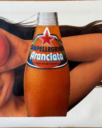 Poster vintage TESTA ARMANDO ARANCIATA