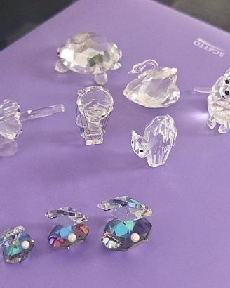 Lotto Cristalli Swarovski Originali - Figure e Set