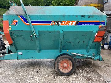 Carro miscelatore storti 9,5 metri cubi