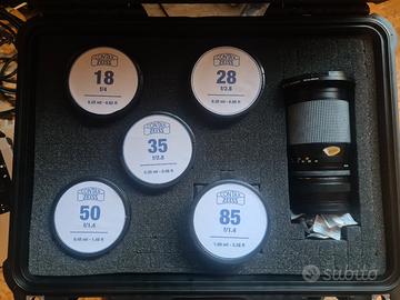 Set Lenti Zeiss Contax MMJ