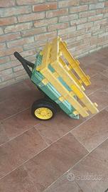 Rimorchio Due Ruote Johnn Deere Peg Perego