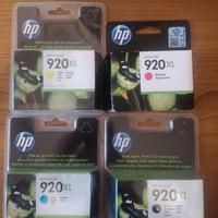 4 Cartucce ORIGINALI HP Stampante officejet 920XL