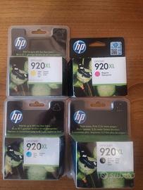 4 Cartucce ORIGINALI HP Stampante officejet 920XL