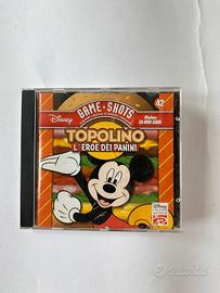 CD-Rom Game Windows "Topolino l'eroe dei panini"