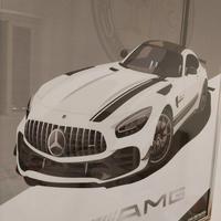 Poster Mercedes AMG gtr pro in cornice