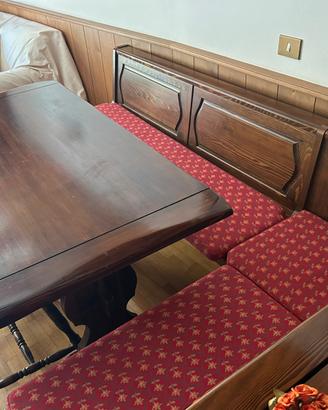 Set mobili legno massello