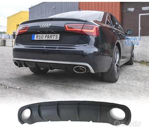 DIFFUSORE PER AUDI A6 C7 4G 11-14 LOOK RS6