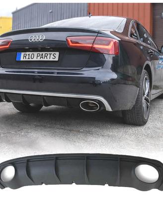 DIFFUSORE PER AUDI A6 C7 4G 11-14 LOOK RS6