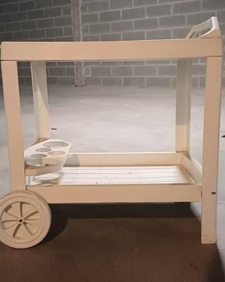 Carrellino plastica per giardino