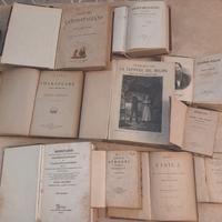 Lotto 10 libri antichi vecchi
