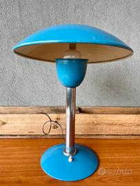 Lampada tavolo in metallo Space Age Design Italy