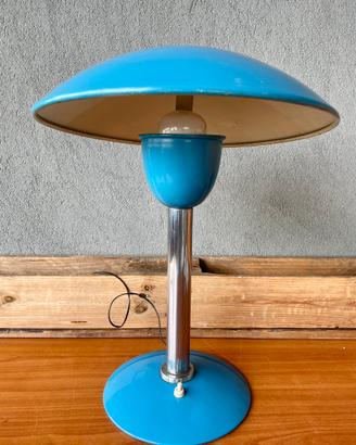 Lampada tavolo in metallo Space Age Design Italy