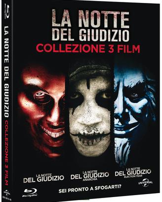 la notte del giudizio cofanetto 3 blu-ray 