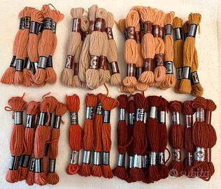 Matassine lana Colbert DMC art. 486. rosa/rosse