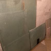 Pannelli di vetro a nido d’ape anni 60