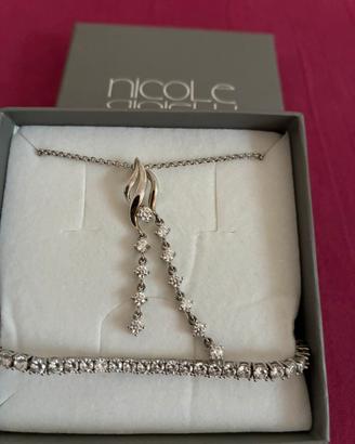 Set: collana e bracciale tennis