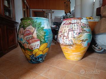 Anfore artigianali dipinte a mano