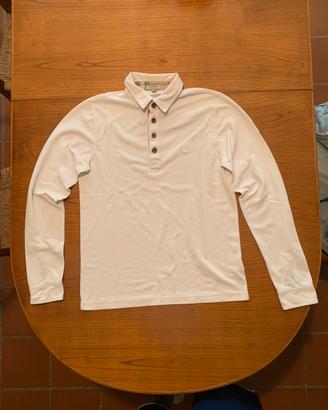 Polo Burberry London manica lunga