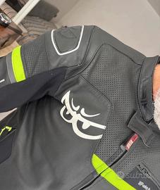 Giubbetto in pelle moto Berik