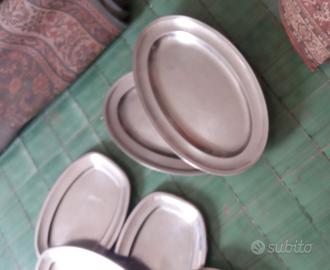 Piatti da portata in acciaio inox