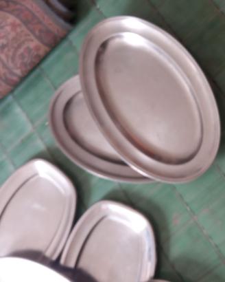 Piatti da portata in acciaio inox