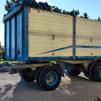 Rimorchio agricolo Alberti 200 ql trilaterale