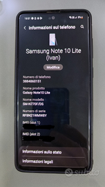 Samsung Note 10 Lite