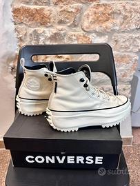 Converse Run Star Hike in pelle