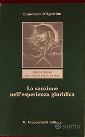 La sanzione nell'esperienza giuridica