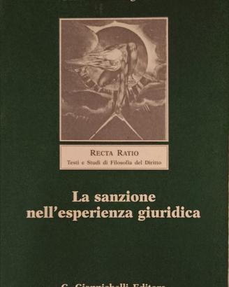 La sanzione nell'esperienza giuridica