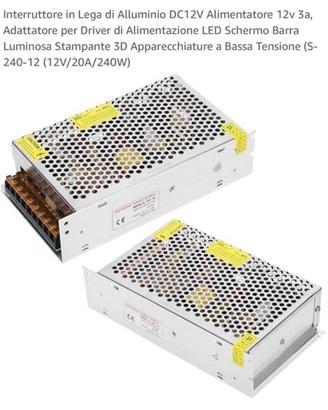 Alimentatore 12V 3 A