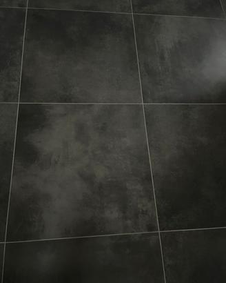 Piastrelle 60x60 effetto cemento antracite