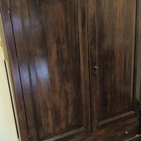 Armadio primi '900 legno massello