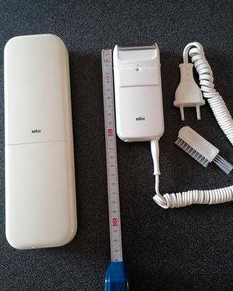 rasoio elettrico da viaggio " Braun ", vintage
