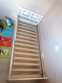 Letto più materasso antisoffoco per bambino