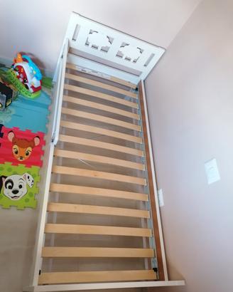 Letto più materasso antisoffoco per bambino