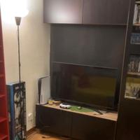 Divano due posti e mobile tv