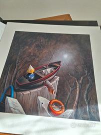 Serigrafia Ciro Palumbo - Accogli l'ignoto