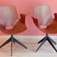 Coppia di sedie Medea design Vittorio Nobili