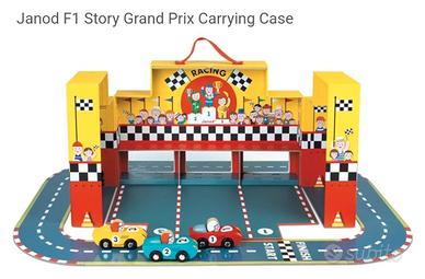 Janod F1 Story Grand Prix Carrying Case

