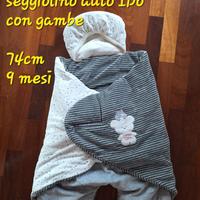 sacco passeggino e seggiolino