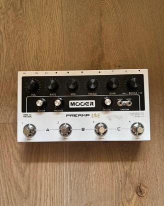 Mooer Preamp Live - Modeler digitale chitarra