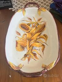 Piatto da portata in ceramica Leoncini Ceramiche