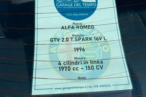 GTV  alfa romeo anno 1996 .. ASI