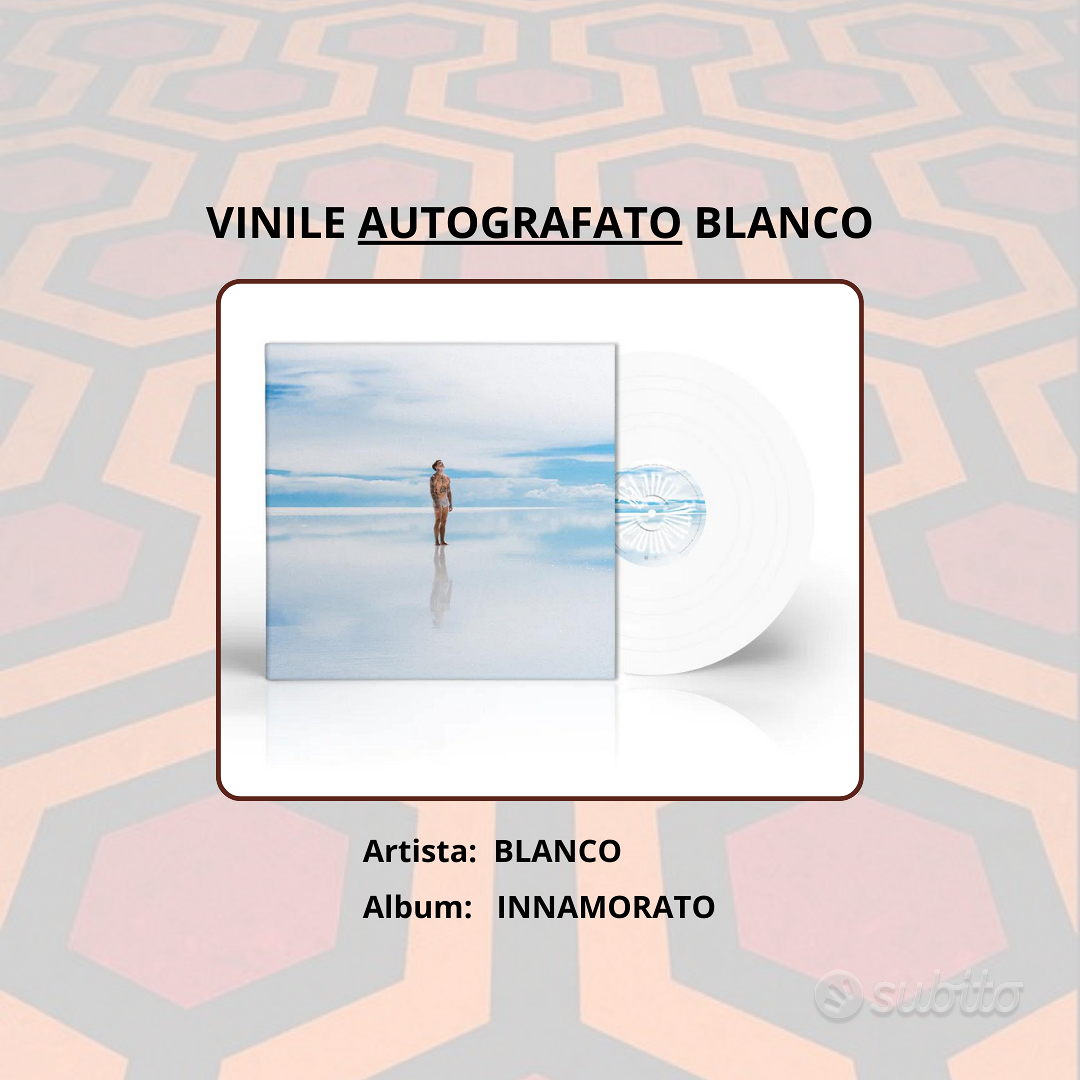 BLANCO, INNAMORATO - Vinile Autografato - Musica e Film In vendita a Roma