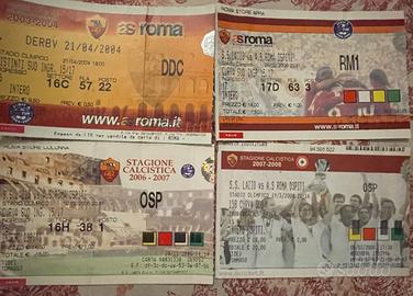 Derby quattro biglietti Roma Lazio