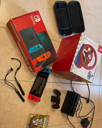 Nintendo switch + sterzo Mario Kart