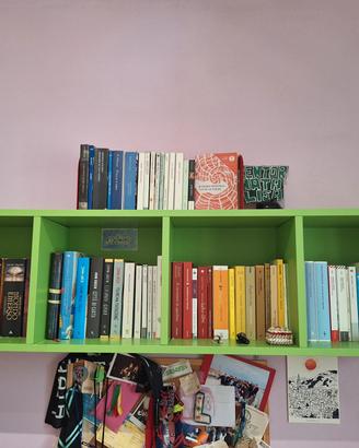 libreria e mensole cameretta ragazzi