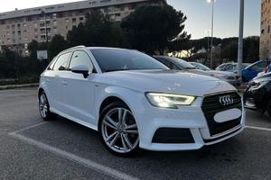 Audi A3 2019 sline 1,6 tdi, virtual cockpit e led